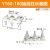 陶瓷接线柱三相电机接线板电动机接线端子Y112/132/160接线座配件 陶瓷接线柱Y160-180