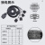 千天（Qantop）汽车OBD公头转4DB9母头RS232网关连接线 一分四（定义七）QT-OB68