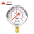 红旗（HONGQi）YTN-60径向充油抗震水压表0-1.6mpa耐震防震油压表气压表M14*1.5	