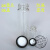 1-10-20/30ml2十毫升茶色透明玻璃螺口样品瓶酵素分装瓶子药瓶小 棕色15ml（22*70）100个