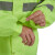 大杨RF723反光警示雨衣 多功能雨衣雨裤套装 荧光绿190 防汛救援分体警示服