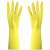 牛筋乳胶橡胶手套 加厚工业耐酸碱家务洗衣防水胶皮手套 加厚牛筋  10双(超划算) L