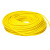 豪德盛 热缩管绝缘套管彩色塑料热塑热收缩管热缩套管10kv-50mm 黄色 25m/卷 （可定制）