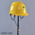 迈恻亦电工ABS安全帽 电绝缘防护头盔 电力施工国家电网安全帽 印字 V型黄
