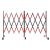 不锈钢伸缩围栏可移动安全栅栏电力户外施工学校防护栏商 高15米*4米长带万向轮