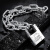 纳仕徳 链条锁 长加粗镀锌铁链门锁车锁JXA0132 6mm链条+防剪锁 5米