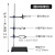 试管夹 铁架台实验室架子台杆实验器材滴定台固定支架十字夹工业品 zx标铁架台高60cm