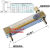 定制DYQTLZB-3wb水液体实验流量计空气气体玻璃转子浮子小流量微量流量计 液体2.525毫升分钟
