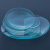 液体蒸发化学生物实验室耗材边缘光滑加厚玻璃精致美观圆皿凹凸皿 表面皿5片