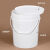 有机水溶肥料桶原液桶液体肥专用桶透气桶空桶加厚密封塑料桶水桶 15L白色透气塑料桶