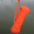 8mm水上漂浮救生绳浮潜安全救援绳子游泳救生圈浮索 25米+手环+勾