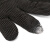 盛世浩瀚加厚5级钢丝防割手套多用途防身手套加强型均码黑白色 白色5双装