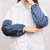 沃科博 静电袖套无尘洁净净化防尘防污袖套静电衣袖防护袖套 白色六段长度（35cm）