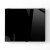 电表箱钢化玻璃盖板透明遮挡相框轻奢弱电箱黑色装饰挂画 黑色玻璃 黑色铝合金框 外径 50*40cm内空 40*30cm上翻盖