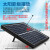 太阳能电池板6伏910电池片diy设计光伏发电可改装手机充电 9v10w钢化铝框板+DC公头线3米