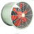 定制适用耐高温轴流风机厨房防油防潮强力通风机厂房管道式排风扇 6004 380V