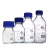 玻璃瓶 蓝盖瓶试剂瓶 100 250 500 1000 2000ml 透明棕色高硼硅玻 棕色250ml(蜀牛)