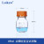 蜀牛玻璃棕色透明蓝盖丝口试剂瓶高硼硅蓝盖瓶100/250/500/1000ml/2000ml/50 高硼硅透明100ml