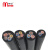 敏达YZ5*2.5平方 电线电缆 国标中型橡套线 五芯多股电源线 黑色10米