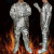 孟诺 耐高温防护服1000度 铝箔隔热防烫服 工业防火工作服 L