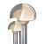 铝塑板开槽刀 木工圆底刀铣刀铝塑板开槽刀具雕刻机半圆刀电木铣 1/4*1/2(12.7mm)