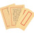 希万辉 中国风复古牛皮纸创意信纸信封套装 24个小号信封+24张牛皮竖格信封