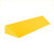 台阶斜坡垫塑料室内家庭用门槛板扫地机器人爬坡垫过门坎防滑三角垫 黄色 长100宽7高1cm