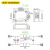 YUNSANDA电源滤波器CW4-1A6A10A20A30A-S(002)直流专用端子台 CW4-3A-S(002)