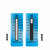英国thermax测温纸 温度贴纸热敏感温纸温度标签条8格10格10条/本 5格E 132-154