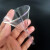玻璃漏斗塑料漏斗短颈长颈锥形三角漏斗教学器材实验器材40-150mm 40mm耐高温玻璃漏斗 很小
