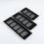 铝合金透气网黑色长方形橱柜通气网家具鞋柜五金配件通风口排气孔 黑色80Ｘ150mm