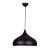 北欧单头吊灯现代简约餐厅饭店餐馆设计师餐饮店铺工业风商用灯罩 D款直径25厘米颜色留言
