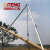 立杆机立杆器8米10米12米15米 国标铝合金三角架人字抱杆电力扒杆 常规18米立杆机150mmX5mm