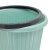 益美得 FH-1274  清洁收纳桶办公室垃圾纸篓杂物桶垃圾桶 竖纹大号2001  颜色随机