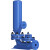 水锤泵1寸水锤泵不用电不用油120米扬程自制抽水机小型水泵配件10 2寸泵_100米扬程_蓝色
