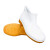 朗莱斯特(LONG LAST)雨靴元宝鞋 PVC防化耐酸碱低筒水鞋LL-001 37码 白色 1双