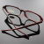 电焊眼镜焊工专用防打眼护目二保焊透明烧强光墨镜护眼男士紫外线 普通款-透明镜片