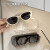 琉滋放眼镜的架子创意眼镜收纳架壁挂太阳镜墨镜收纳盒眼睛镜框防 新款壁挂眼镜盒(白色)一个装
