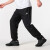 阿迪达斯 （adidas）男装运动套装2024夏季POLO短袖梭织长裤2件套 HS3237和IP4472 S/175