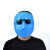 烧电焊脸部防护全脸防烤脸电焊面罩头戴式轻便简易氩弧焊电焊面具 单独10副黑色眼镜