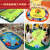 幼儿园阅读区地毯儿童早教中心地垫室内教室区域图书区 浅黄色 雨伞 #2#