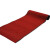 金诗洛 KSL183 PVC双条纹地垫 防尘吸水防滑耐磨地毯酒店商场走廊过道 深红1.2*15M