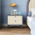 顾家家居（KUKA） 卧室床头柜抽屉式收纳储物柜收纳置物柜软包2层 软包床头柜2个（蓝色）