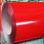 彩钢瓦铁皮板平板彩钢板雨棚板广告牌板镀锌板养殖板围挡板房屋瓦 0.4毫米厚1米宽一米长红色加厚Z