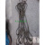 钢丝绳吊索具起重工具插编钢丝绳纯手工钢丝绳穿扣钢丝绳扁头 直径16mm*3米