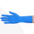 希万辉  一次性PVC手套tpe餐饮乳胶丁腈胶皮橡胶A 蓝色复合材质50只 S