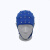 脑电定位帽经颅磁定位帽韧性可定制经久耐用脑电图电极帽舒适 蓝色23导L（成人大号）