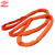 怀鸽JA-A05彩色两端带环圆形柔性起重吊装带5t 长度8m 国标6倍安全系数 红色