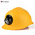 哥尔姆 安全帽 工地 工程 带灯 领导 ABS 建筑作业 安全头盔 GM758 黄色