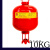 适用细干粉灭火器悬挂式自动灭火装置FFX-ACT4/6/8kg带电控 10kg非贮压悬挂式(3C认证)